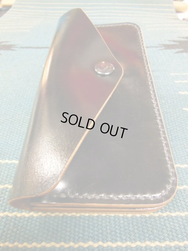 画像3: RAWHIDE TRUCKERS WALLET LOT-504/BLACK/HORSEHIDE CORDVAN