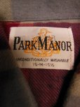 画像5: 1960'S DEADSTOCK PARK MANOR PRINTED PLAID FLANNEL SHIRT SZ/15-15 1/2 MEDIUM 