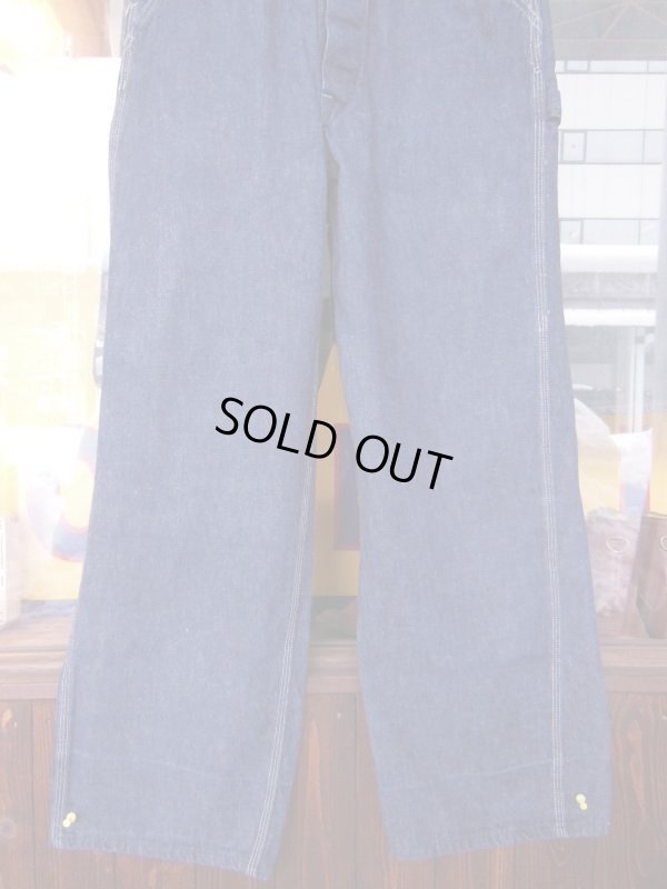 画像4: 1950'S USED HERCULES  DENIM BIB OVERALLS SZ/34 X 30