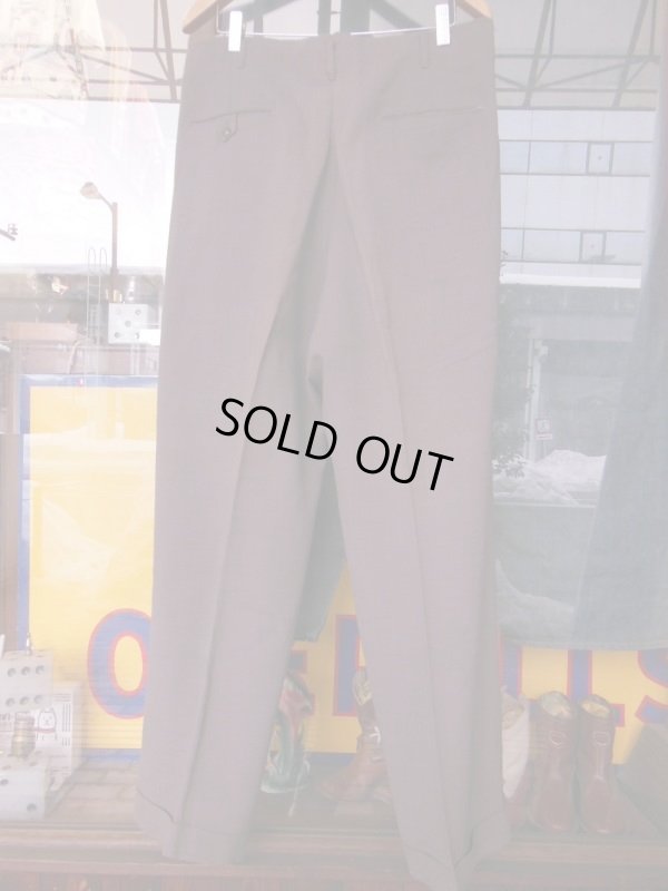 画像10: 1950'S UNKNOWN FLECK ACETATE SUMMER SLACKS SIZE/35.5X31.5