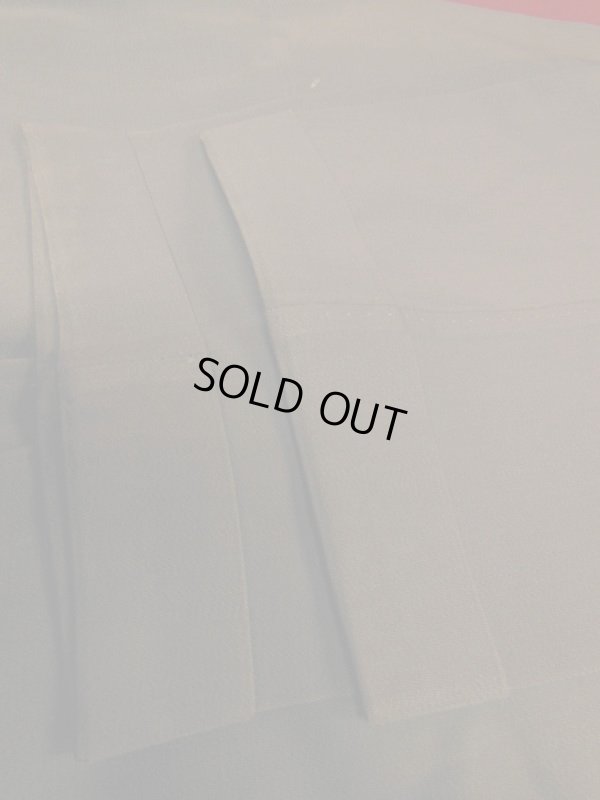 画像7: 1950'S CHACOAL GRAY GABERDINE SADDLE STTICH SLACKS SIZE/35X31