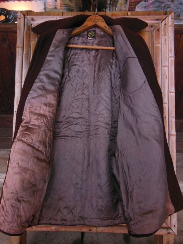 画像17: 1940'S EMPIRE TWO TONE WOOL BELTED JACKET SIZE/36程