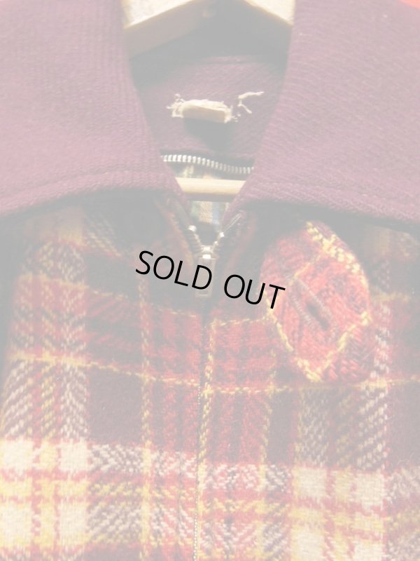 画像3: 1930'S UNKNOWN TWO TONE WOOL SPORTS JACKET