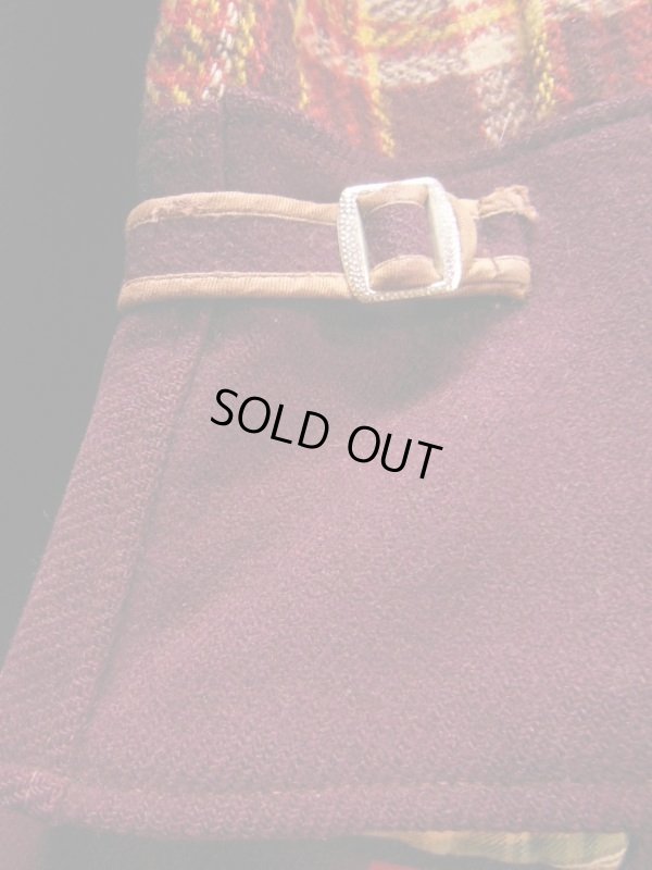 画像9: 1930'S UNKNOWN TWO TONE WOOL SPORTS JACKET