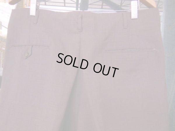 画像12: 1950'S UNKNOWN FLECK ACETATE SUMMER SLACKS SIZE/35.5X31.5