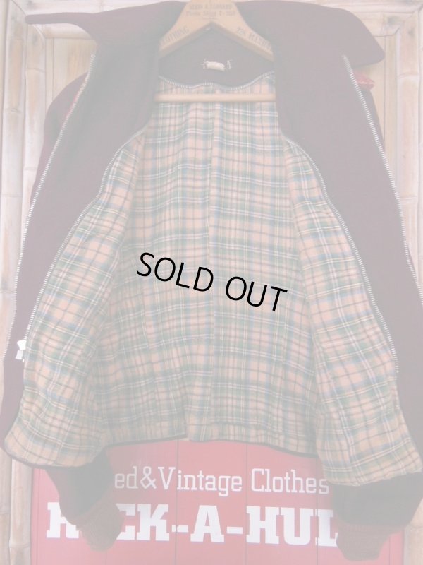 画像15: 1930'S UNKNOWN TWO TONE WOOL SPORTS JACKET