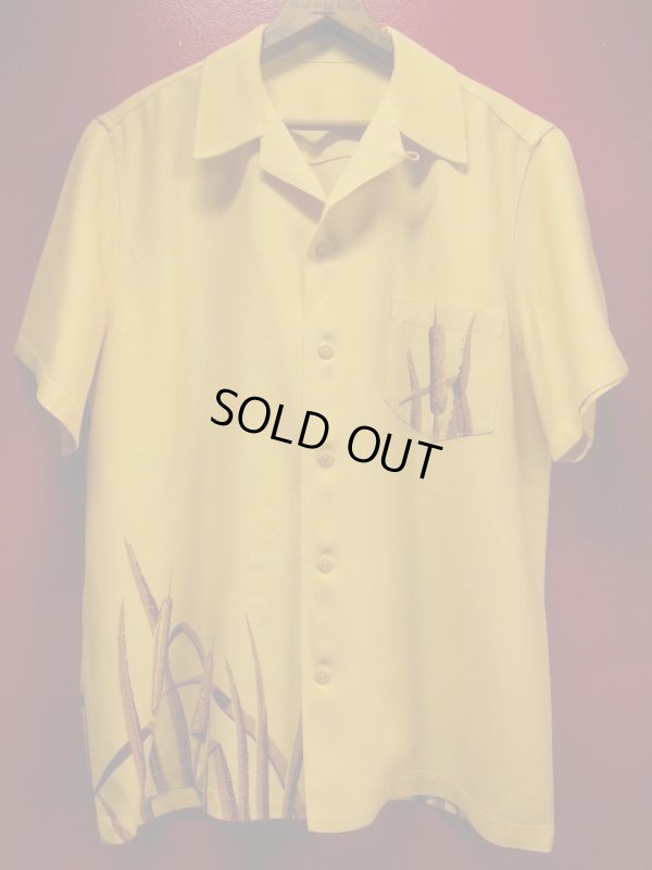 画像3: 1940'S CATALINA FLYING DUCK BACK PANEL PRINTED RAYON HAWAIIAN SHIRT SZ/L