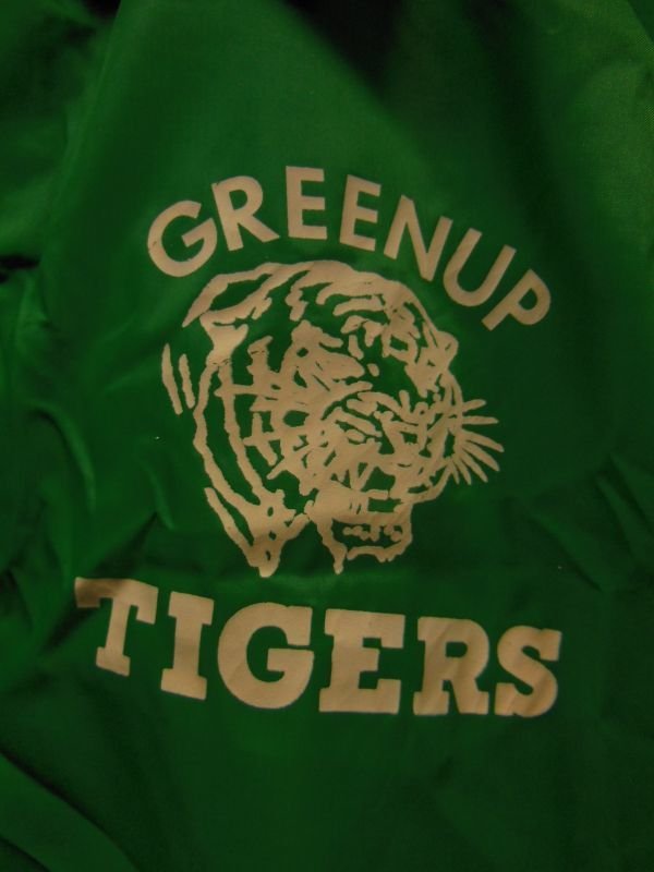 画像6: 〜1970'S DEADSTOCK GREENUP HIGH TIGERS NYLON COACH JKT/SZ/LARGE