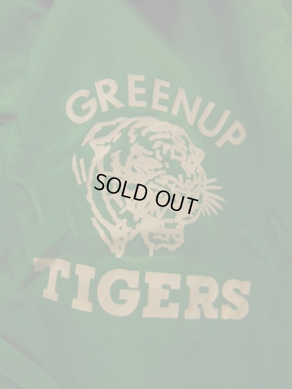 画像6: 〜1970'S DEADSTOCK GREENUP HIGH TIGERS NYLON COACH JKT/SZ/MEDIUM