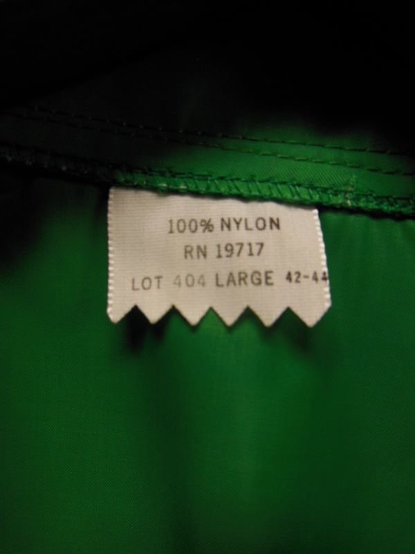 画像3: 〜1970'S DEADSTOCK GREENUP HIGH TIGERS NYLON COACH JKT/SZ/LARGE