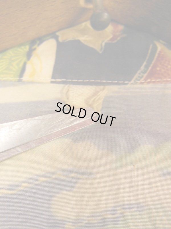 画像7: 1950'S UNKNOWN "HEIAN"LANDSCAPE JAPANESE RAYON HAWAIIAN SHIRT SZ/L 