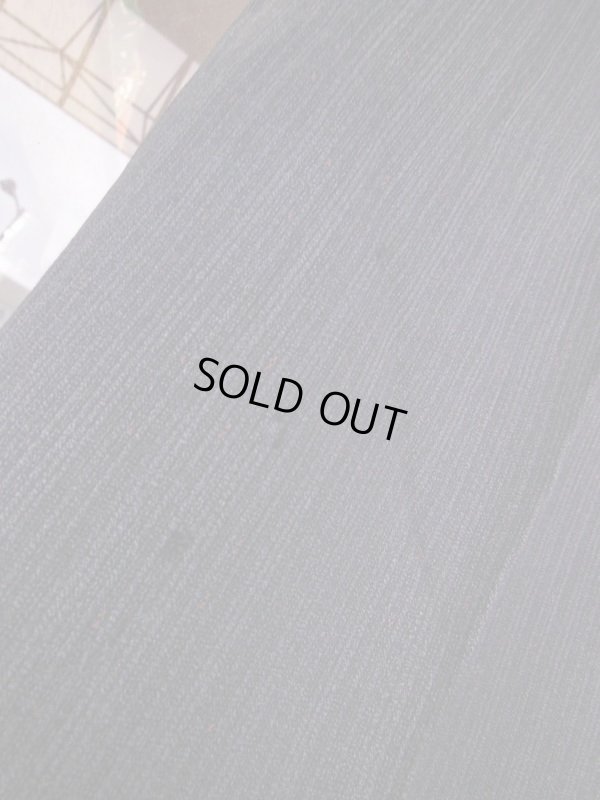 画像13: 1950'S DEADSTOCK BURLINGTON FLECK DARK GRAY RAYON ACETATE  SLACKS W32