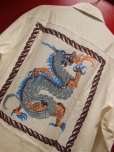 画像6: The Groovin High A116  Vintage Style 50‘S Dragon panel Box Shirt Long Sleeves /XLサイズ 