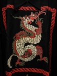 画像4: The Groovin High Vintage Style 50‘S Dragon panel Box Shirt Long Sleeves /ドラゴンパネル/黒/L