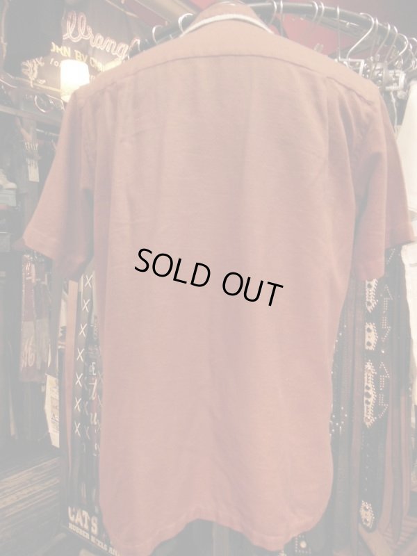 画像10: 1950'S WILLIUM PEAKE BROWN HOPSACK PULLOVER SZ/M