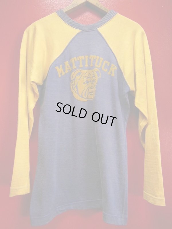 画像6: 〜1940'S UNKNOWN FLOCK PRINTED TWO TONE RAYON JERSEY  