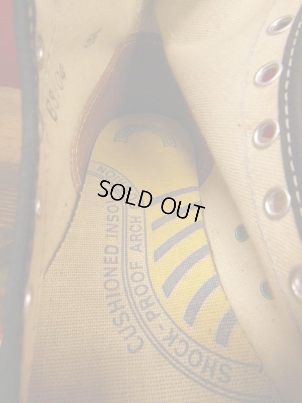 画像10: 1950'S~NOS w/BOX US KEDS BIG LEAGUER BAL BLACK CANVAS SHOES/5-1/2