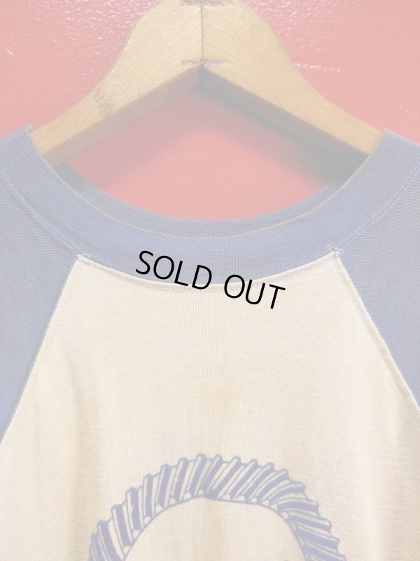 画像4: 1940'S DURACRAFT GLEASON FLOCK PRINTED TWO TONE RAYON JERSEY  