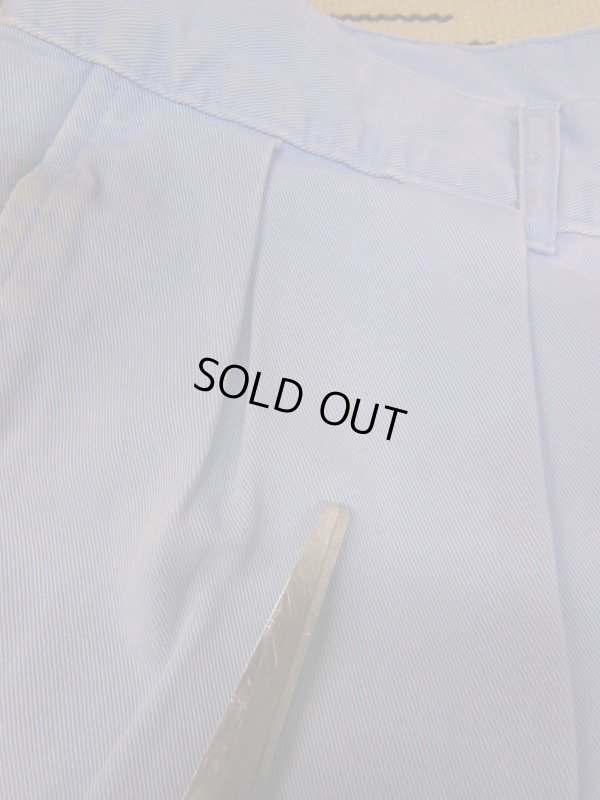 画像7: 1980'S RALPH LAUREN SAX BLUE POLO CHINO SHORT PANTS W34/米国製
