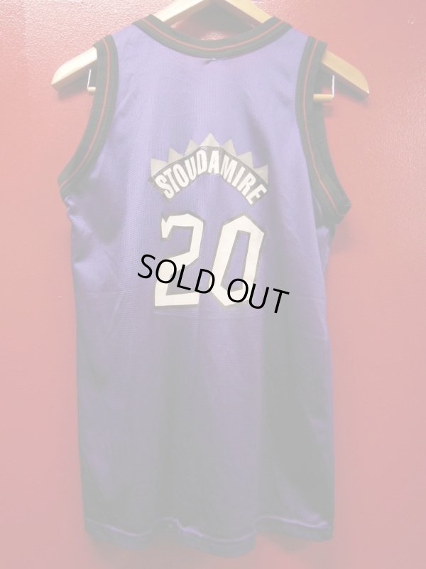 画像7: 90S US古着 ビンテージ チャンピオン米国製 NBA タンクトップ 20 ラプターズ  スタウダマイアー/SZ/14-16