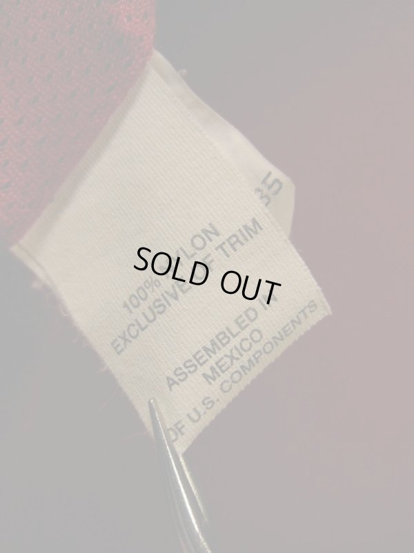 画像5: 90S US古着 ビンテージ チャンピオンMEXICO製 NBA タンクトップ黒赤両面リバーシブル 23 ジョーダンBULLS/SZ/14-16