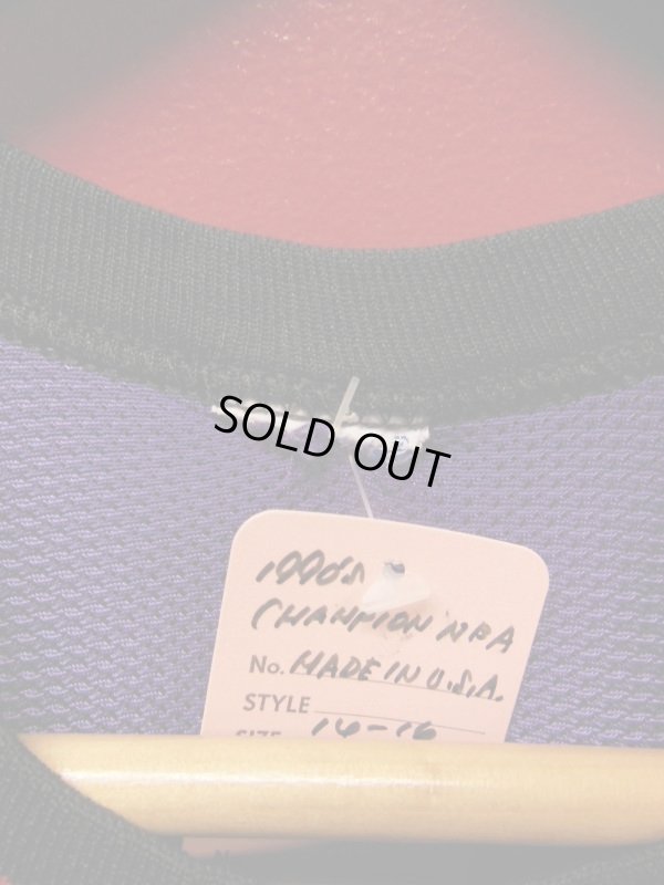 画像5: 90S US古着 ビンテージ チャンピオン米国製 NBA タンクトップ 20 ラプターズ  スタウダマイアー/SZ/14-16