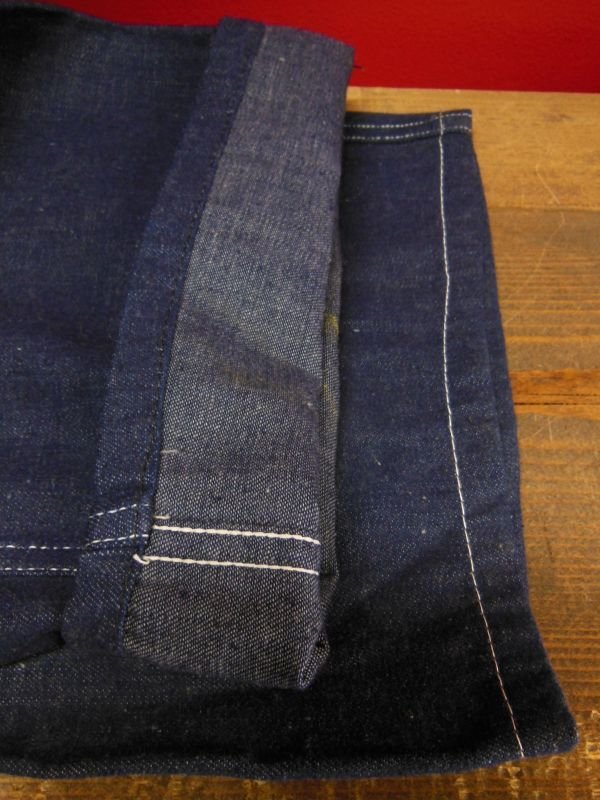 画像10: 1940'S DEADSTOCK BIG BOB DENIM OVERALLS SZ/36X33