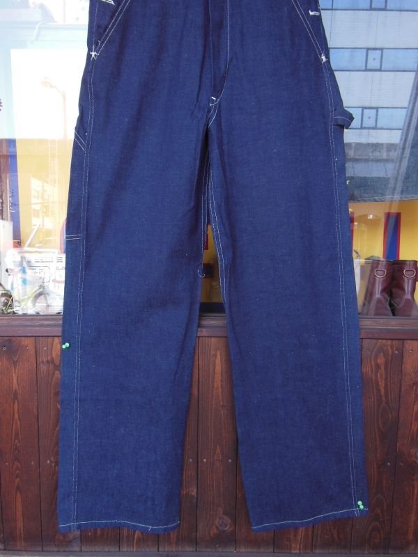 画像12: 1940'S DEADSTOCK BIG BOB DENIM OVERALLS SZ/36X33