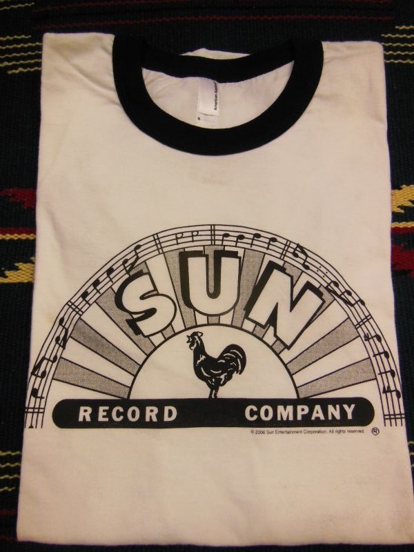 画像1: 2006年コピーライト新品米国製 SUN RECORD サンレコード TシャツSZ/SMALL/アメリカンアパレルボディー
