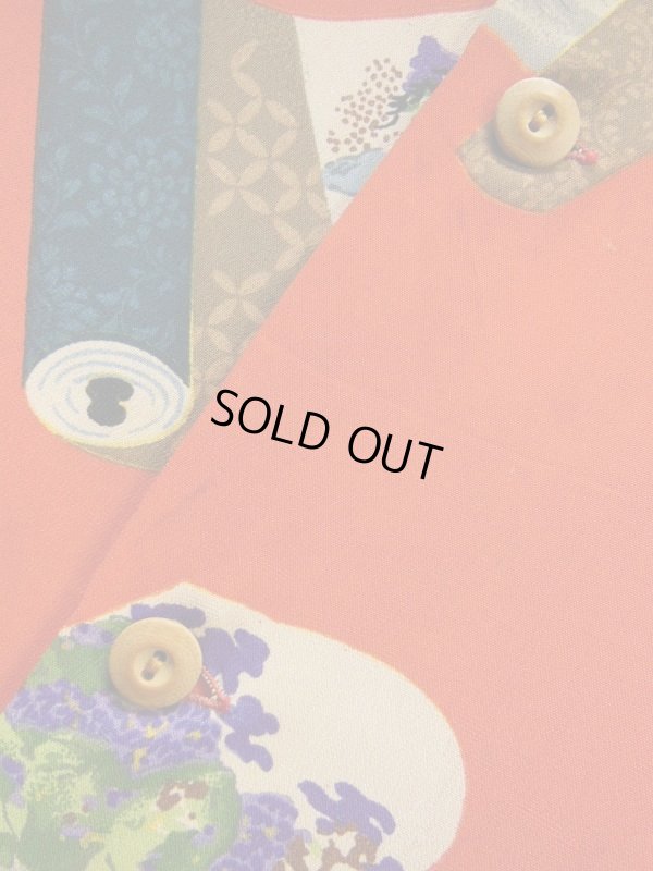 画像18: 1940'S SCOTT OF HAWAII JAPANESE CRAPE RAYON HAWAIIAN SHIRT SZ/M