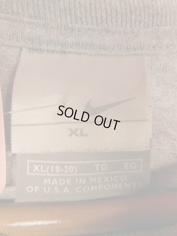 画像3: 90S US古着 米国材料使用メキシコ製 NIKE グレー ロンT/SZ/ユースL