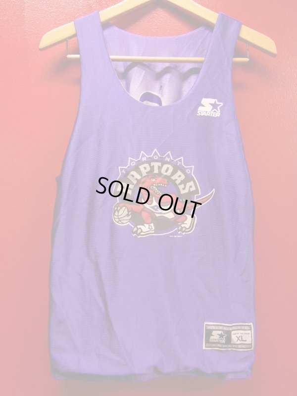 画像5: 90S US古着 ビンテージ STARTER NBA タンクトップ RAPTARS/リバーシブル/YOUTH-XL0