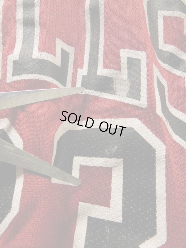 画像5: 90S US古着 ビンテージ チャンピオンMEXICO製 NBA タンクトップ赤 23 ジョーダンBULLS