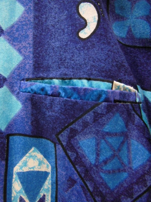 画像7: 60S70S 米国ハワイ製 ビンテージ Rai Nani コットン ハワイアン アロハシャツ/Sサイズ US古着