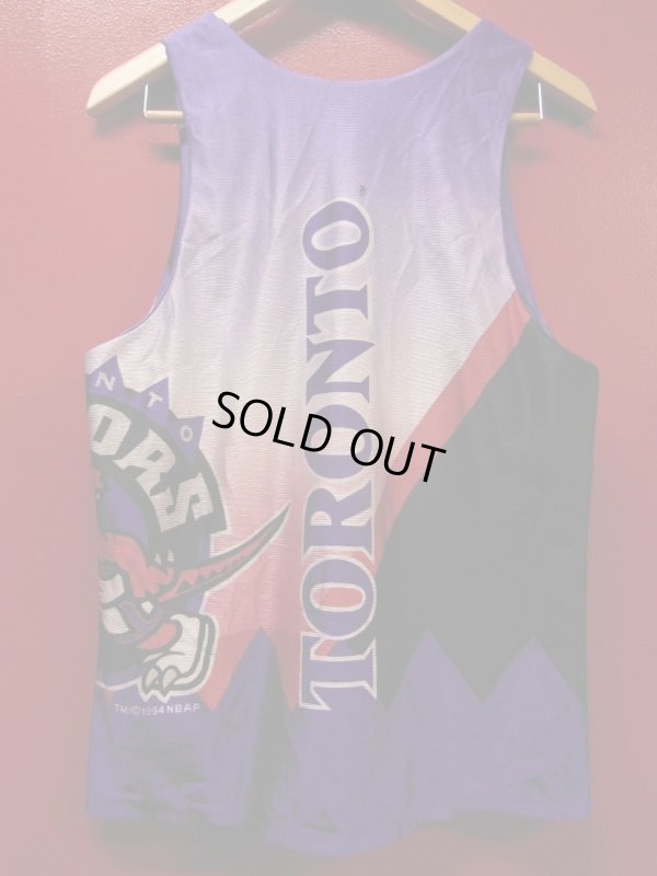 画像3: 90S US古着 ビンテージ STARTER NBA タンクトップ RAPTARS/リバーシブル/YOUTH-XL0