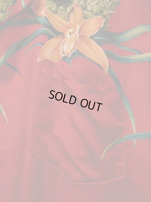 画像8: 70S80S 米国製 ビンテージ OP パイナップル柄 レーヨンハワイアン アロハシャツ/L US古着