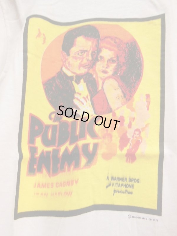 画像13: 1970'S DEADSTOCK [THE PUBLIC ENEMY] RINGER TEE/SMALL 　