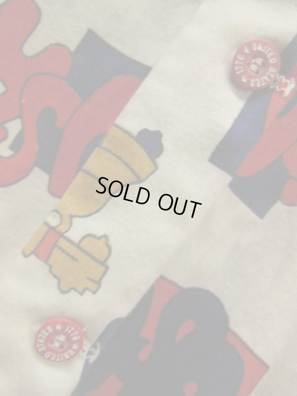 画像7: 70S 米国製 ビンテージ K-MART 1776アメリカ建国記念プリントシャツ/XLサイズ US古着