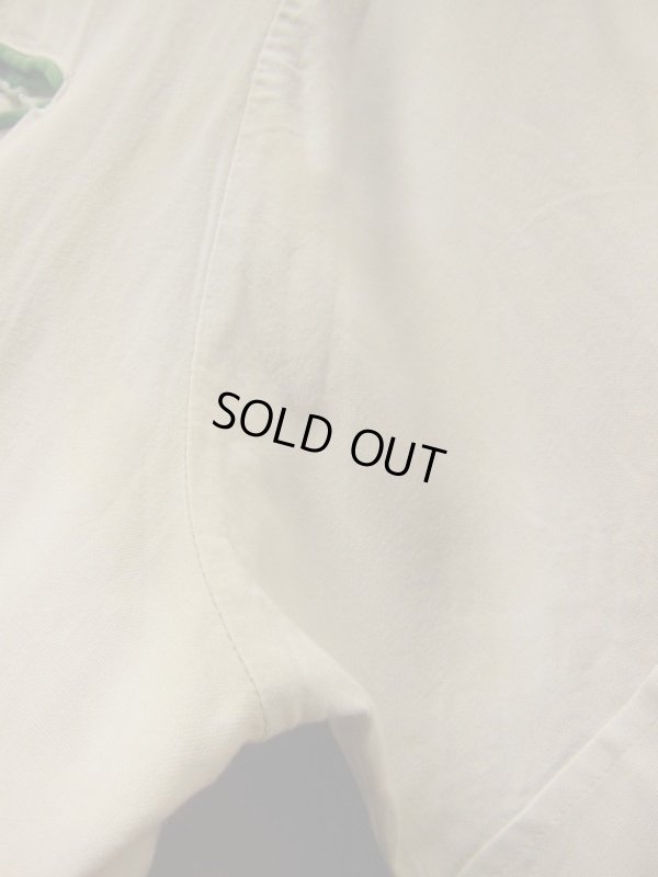 画像9: 1950'S BOLORINO EMBROIDERED TWO TONE RAYON BOWLING SHIRT SZ/M 