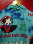 画像5: 60S70S 米国ハワイ製 ビンテージ HAWAIIAN HOLIDAY PRIMO ビールポップアートプリント アロハシャツ/Lサイズ