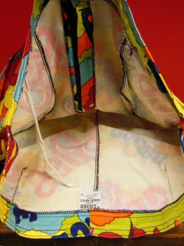 画像7: 1970'S GRUBB BY ROBERT BRUCE LOVE & PIECE POP ART PRINT SHORTS/W38米国製