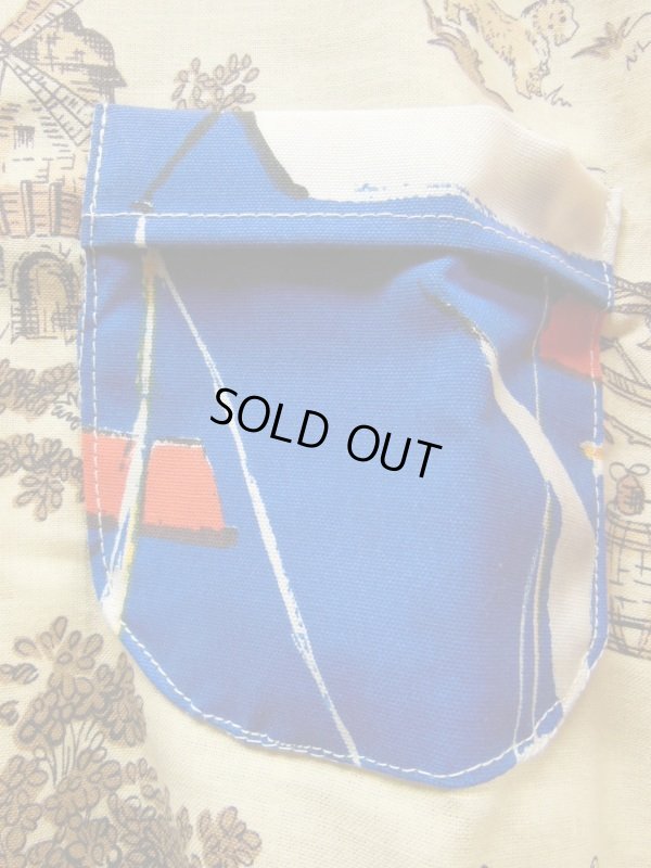 画像8: 60S 米国製 ビンテージ ポップアート クレイジーパターン ハワイアン アロハシャツ/Lサイズ US古着