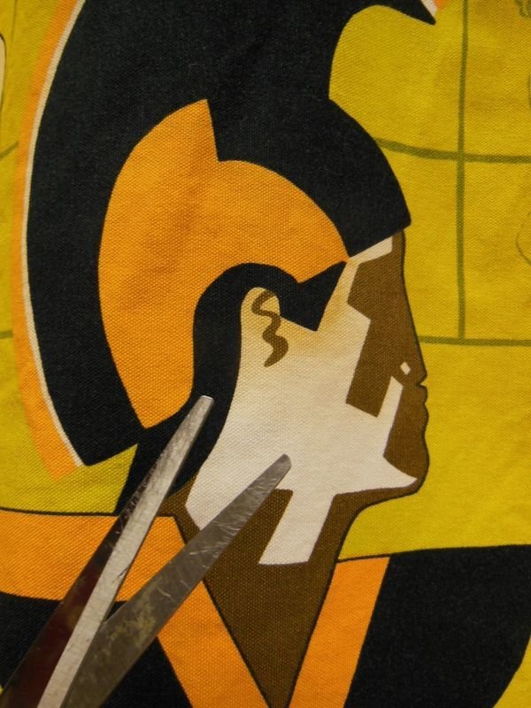 画像11: 60S70S 米国ハワイ製 ビンテージ HAWAIIAN HOLIDAY PRIMO ビールポップアートプリント アロハシャツ/Sサイズ