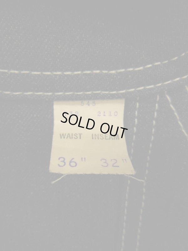 画像3: 1950'S DEADSTOCK PENNEY'S PAYDAY 11-1/4OZ DENIM BIB OVERALLS SZ/36X32