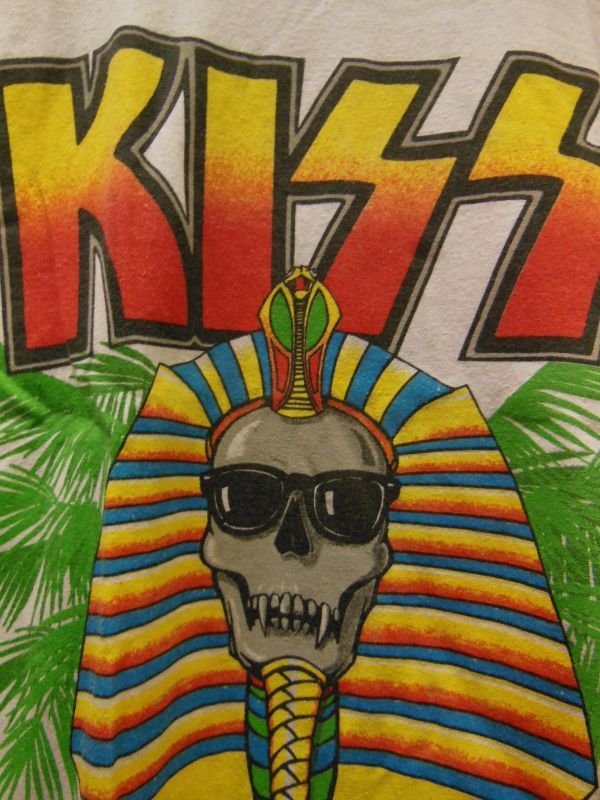 画像4: 90S 米国製 ANVIL KISS HOT IN THE SHADE TOUR 1990 ビンテージ タンクトップ 全米ツアー バンドT/L