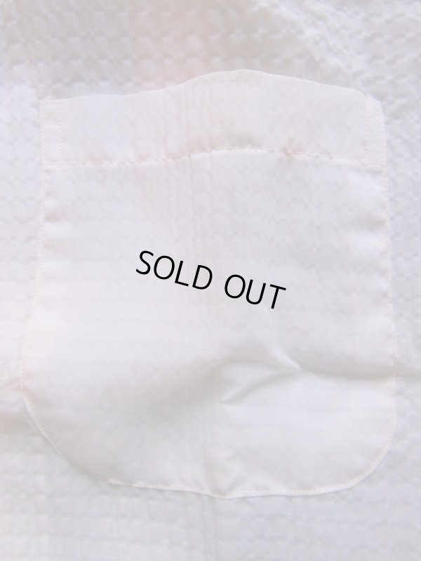 画像4: 1950'S DEADSTOCK GUYMONT WAFFLE WEAVE NYLON SPORT SHIRT SZ/M