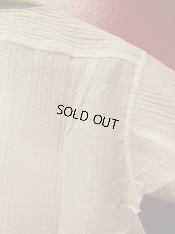 画像10: 1950'S DEADSTOCK GUYMONT WAFFLE WEAVE NYLON SPORT SHIRT SZ/M