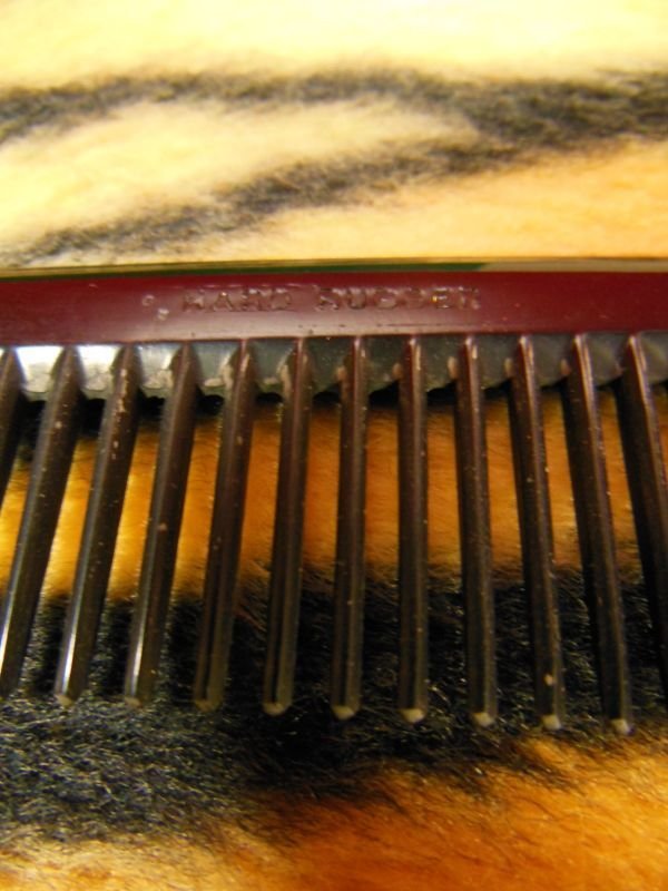 画像8: 1950'S DEADSTOCK EAGLE HARD RUBBER 7-1/2 INCH COMB 683