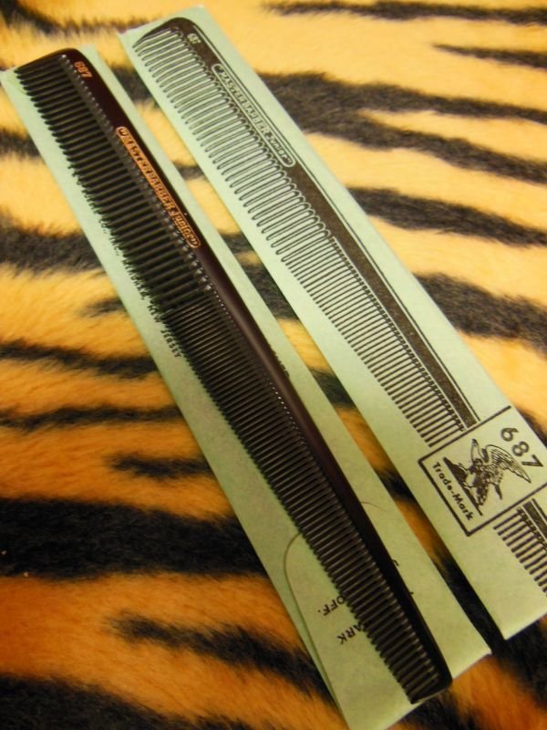 画像6: 1950'S DEADSTOCK EAGLE HARD RUBBER 7-1/2 INCH COMB 687