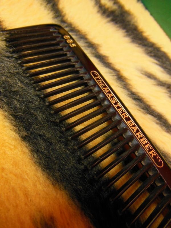 画像7: 1950'S DEADSTOCK EAGLE HARD RUBBER 7-1/2 INCH COMB 683